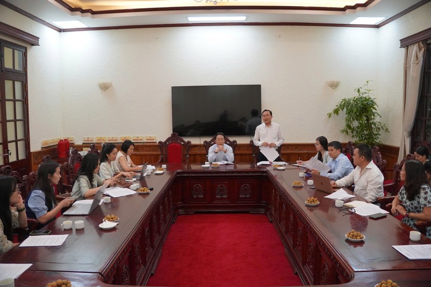 Tọa đàm với các cơ quan báo chí về phối hợp truyền thông chính sách